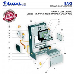 CONJUNTO CAMPANA DE EXTRACCIÓN DE CHAPA