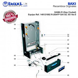 PRESOSTATO PARA CAMPANA DE EXTRACCIÓN DE ALUMINIO (8-10 MBAR