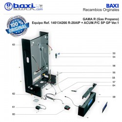 KIT SONDA DE IONIZACIÓN + ELECTRODOS DE ENCENDIDO PARA RF/RS