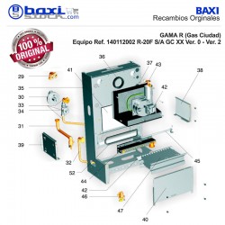 CONJUNTO REGULADOR PRESIÓN GAS CIUDAD