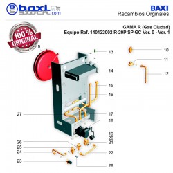 CONJUNTO VASO DE EXPANSIÓN (8 L)