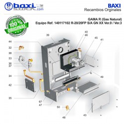 CONJUNTO CAMPANA DE EXTRACCIÓN DE CHAPA