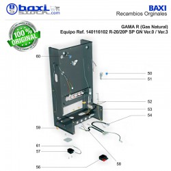 KIT SONDA DE IONIZACIÓN + ELECTRODOS DE ENCENDIDO PARA RF/RS