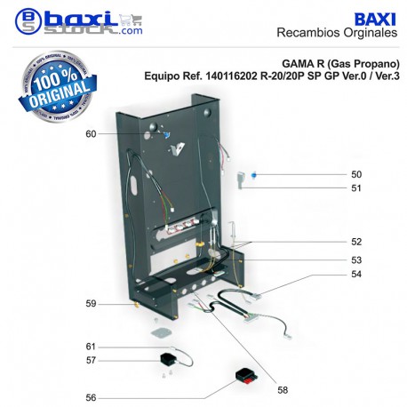 KIT SONDA DE IONIZACIÓN + ELECTRODOS DE ENCENDIDO PARA RF/RS