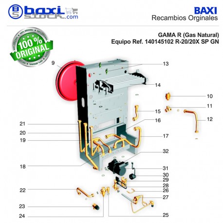 KIT VÁLVULA DE SEGURIDAD