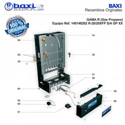 PRESOSTATO PARA CAMPANA DE EXTRACCIÓN DE ALUMINIO (8-10 MBAR