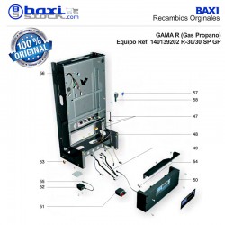 KIT SONDA DE IONIZACIÓN + ELECTRODOS DE ENCENDIDO PARA RF/RS