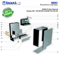 PANEL REFRACTARIO TRASERO R-30/30