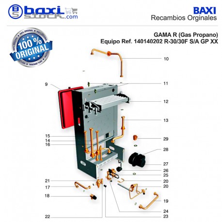 CONJUNTO VASO DE EXPANSIÓN 12 LITROS