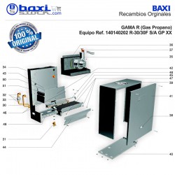 PANEL REFRACTARIO TRASERO R-30/30