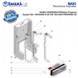 CABLEADO BOMBA-EXTRACTOR-VÁLVULA R 20/20 CXF