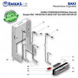 CABLEADO BOMBA-EXTRACTOR-VÁLVULA R 20/20 CXF