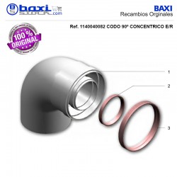 CODO+BRIDA ORIENTABLE E/R 60/100
