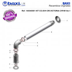 CODO+BRIDA ORIENTABLE E/R 60/100