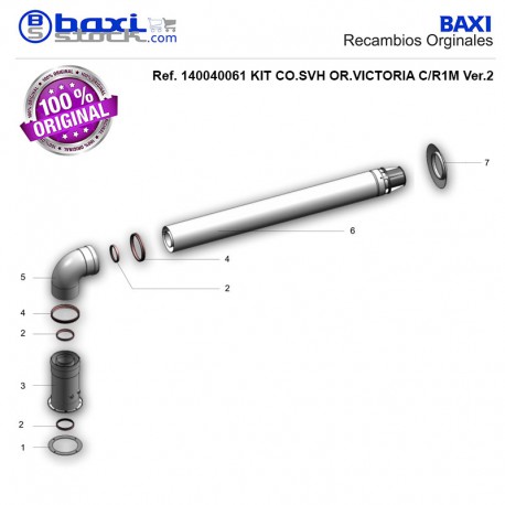 CODO+BRIDA ORIENTABLE E/R 60/100
