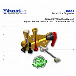 KIT LIMITADOR CAUDAL + JUNTA