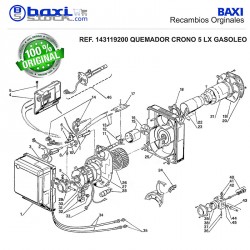 BRIDA DE SUJECIÓN A LA CALDERA CRONO 5LX / 10L2