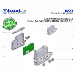 TAPA TRASERA CUADRO CONTROL VICTORIA 24