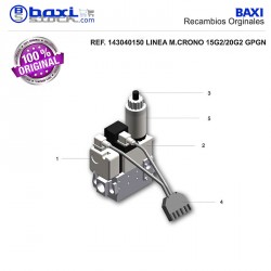 BOBINA 2ª ETAPA RAMPA DE GAS MBZRDLE 407