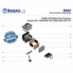 CÁMARA COMBUSTIÓN VICTORIA 24/24/NEOBIT PLUS 24/24