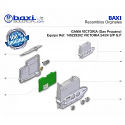 TAPA TRASERA CUADRO CONTROL VICTORIA 24