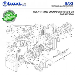 JUNTA TÓRICA ENTRADA GAS CRONO 8 G (10 UD)