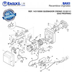 KIT TRANSFORMACION GAS PROPANO CRONO 15G / 15G2