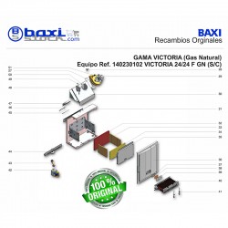 CAMPANA EXTRACCIÓN ALTAIS 24/24F/NEOBIT PLUS 24/24F