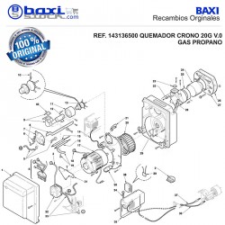 REGISTRO DEL AIRE CRONO 15L/L2/G/G2 -20 L/L2