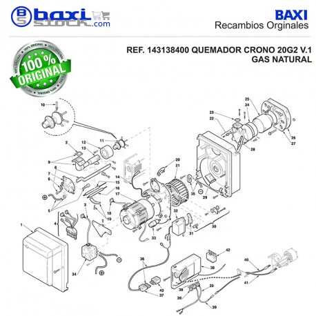 CONECTOR HEMBRA 4 POLOS T. 28-38-50 L/G - CR. G2/L2