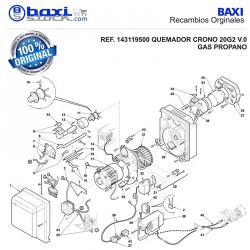 KIT TRANSFORMACION GAS PROPANO CRONO 20G-G2/30G2