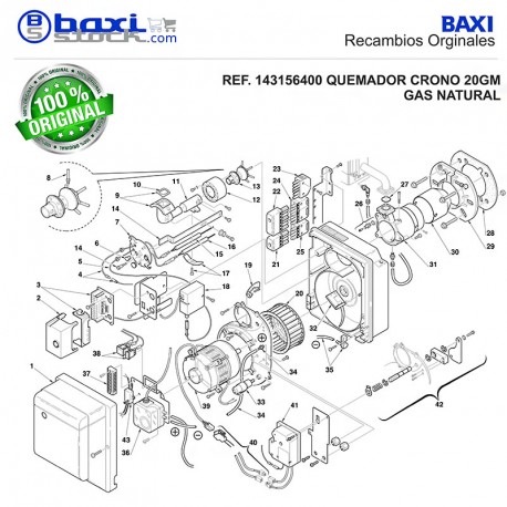 INTERRUPTOR PANEL DE CONTROL TECNO LM/GM