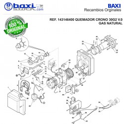 CONECTOR MACHO DE 4 TERMINALES CRONO L2/G2