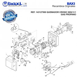 PALANCAS REGISTRO DE AIRE CRONO 30G2