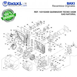 RÁCORD DEL PROTECTOR DE TURBINA TECNO G/GM