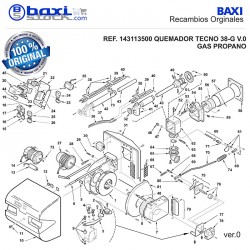 BOCA DE ASPIRACIÓN TECNO 28-38-50 G