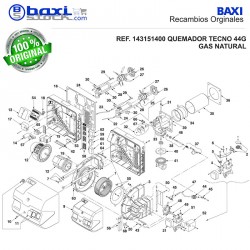 KIT TRANSFORMACION GAS PROPANO TECNO 44G-GM