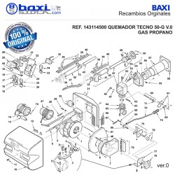 BOCA DE ASPIRACIÓN TECNO 28-38-50 G