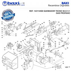 BOCA DE ASPIRACIÓN TECNO 28-38-50 G