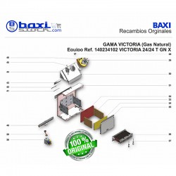 TAPA CÁMARA DE COMBUSTIÓN ALTAIS 24/24F