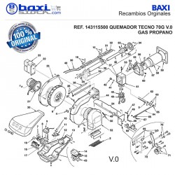 CONTACTOR TECNO 70