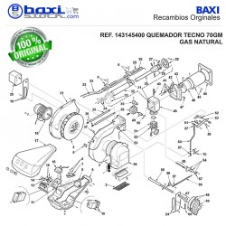 SONDA TECNO 70-100 G/GM CABEZAL CORTO