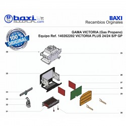 CÁMARA COMBUSTIÓN VICTORIA 24/24/NEOBIT PLUS 24/24