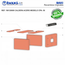 PLACA QUEMADOR CPA 50 A 160