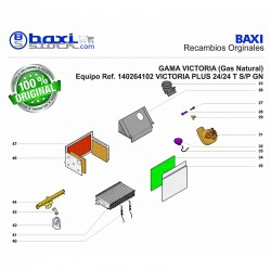 CAMPANA EXTRACCIÓN ALTAIS 24/24F/NEOBIT PLUS 24/24F