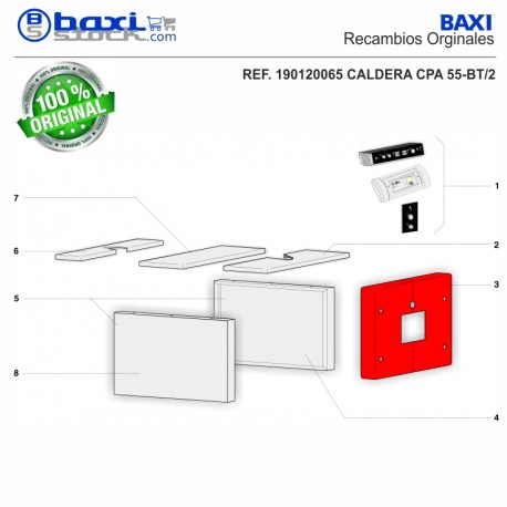 TAPA SUPERIOR CENTRAL CPA 55 BT