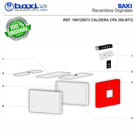 TAPA SUPERIOR DELANTERA CUADRO KSF CPA 290-395 BT