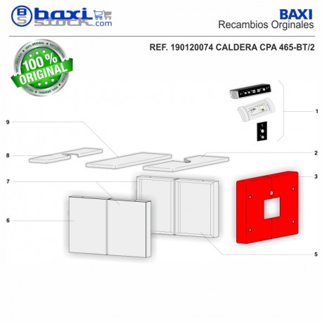 LATERAL IZQUIERDO/DERECHO TRASERO CPA 465 BT