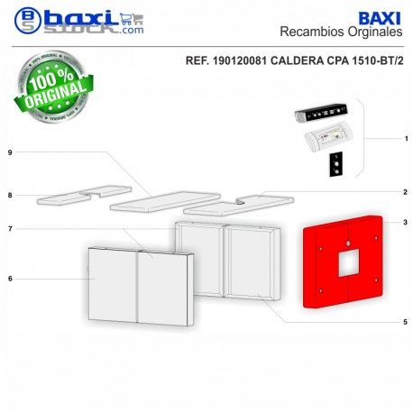 TAPA SUPERIOR DELANTERA KSF CPA 1510-1740 BT