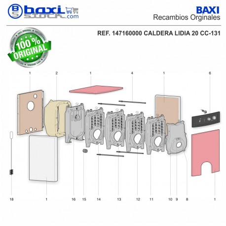 INTERRUPTOR BIPOLAR (5uds)